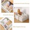 8 Pcs Adjustable DIY Drawer Divider Storage Organizer Separator.